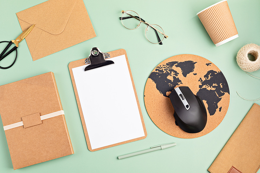 Sustainable, recyclable office supplies